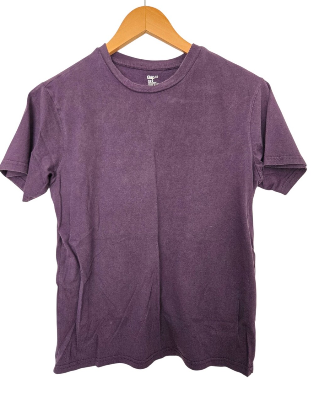 💜 GAP Essential Crew Neck Tee | Purple | 100% Cotton | XS